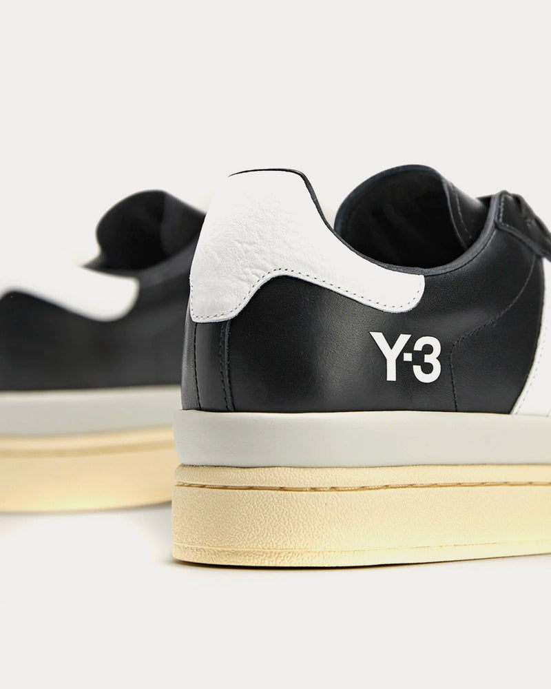 Y-3 Hicho Black / Core White / Orbit Grey Low Top Sneakers - 3