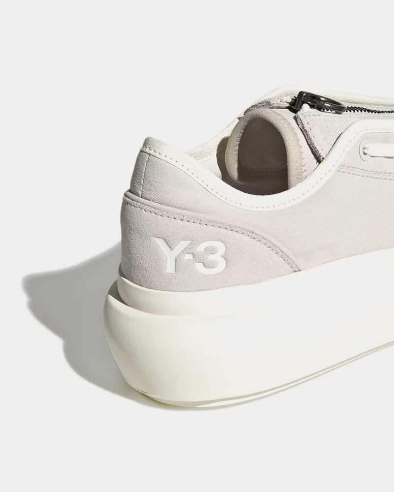 Y-3 Ajatu Court Bliss / Off White / Core White Low Top Sneakers - 4