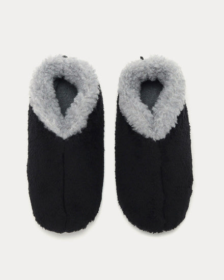 Yohji Yamamoto Y's For Living Boa Black Slip Ons - 2