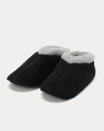 Yohji Yamamoto Y's For Living Boa Black Slip Ons - 3