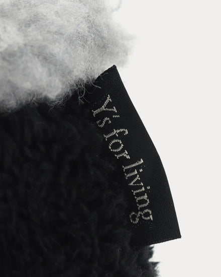 Yohji Yamamoto Y's For Living Boa Black Slip Ons - 4
