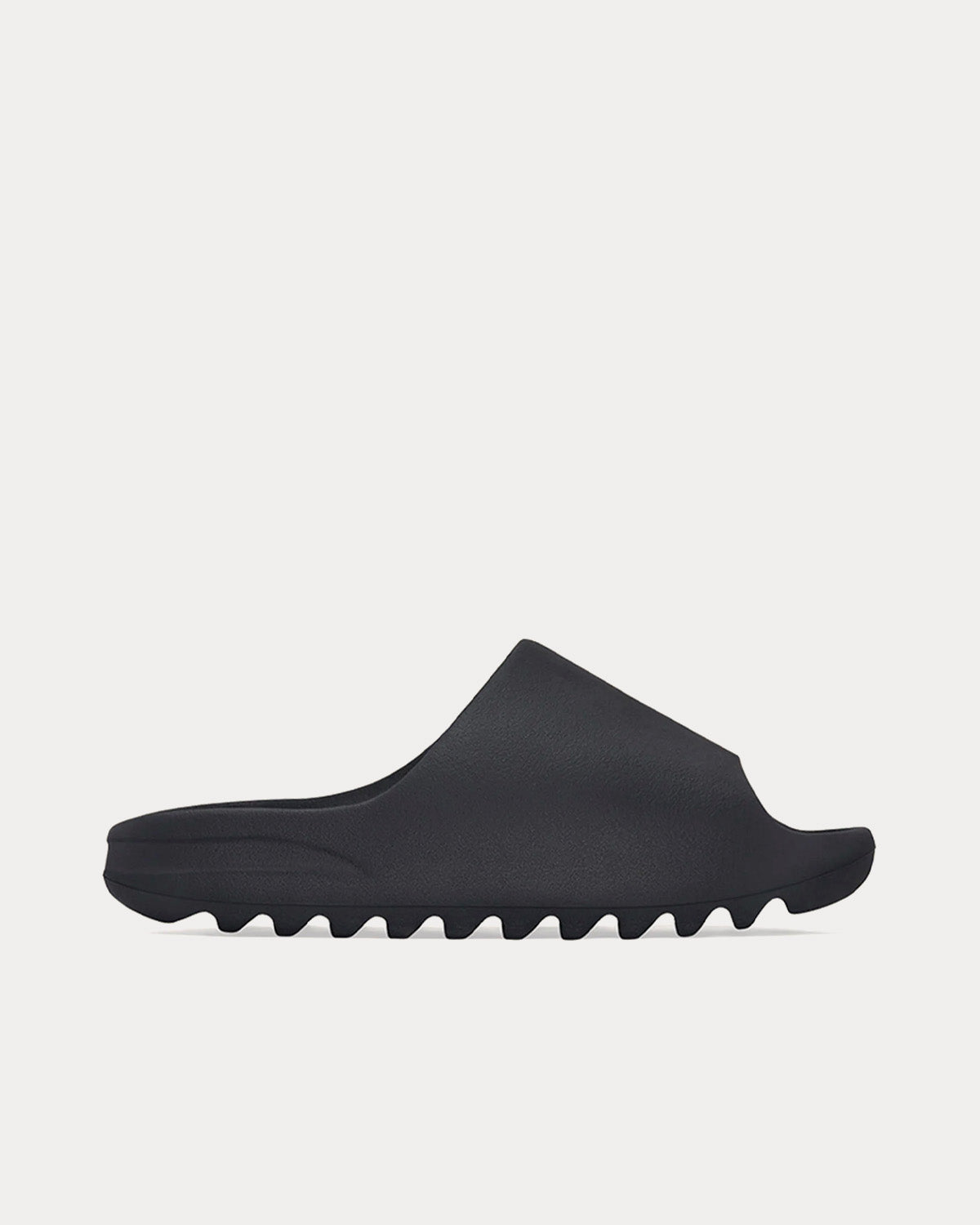 Yeezy Slides Mens Size 12 Onyx Black Comfort Core Kanye Slip On YW-01 Authentic Yeezy Slide Onyx - HQ6448 main image 3