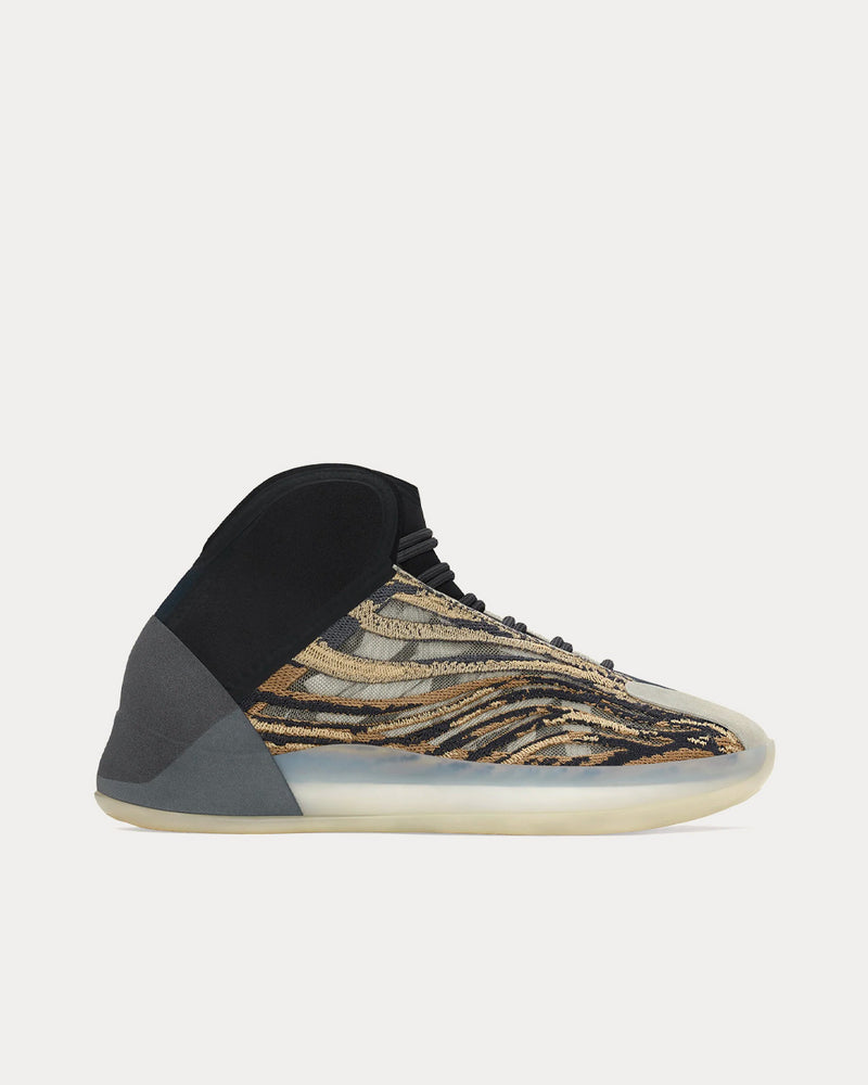 Yeezy QNTM Amber Tint High Top Sneakers - 1